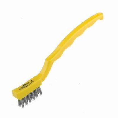Picture of STAINLESS STEEL NICHE BRUSH YELLOW