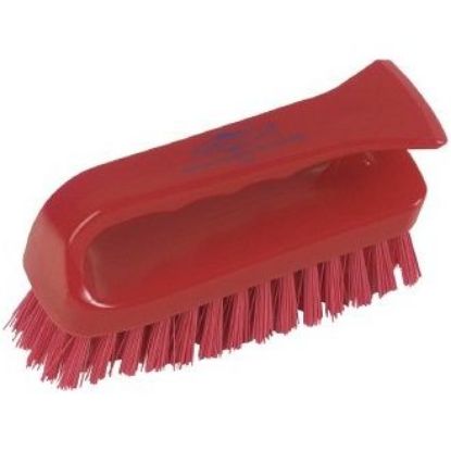 Picture of HYGIENE HAND SCRUBBING BRUSH 154MM RED