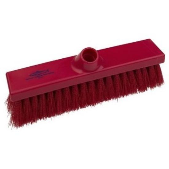 Picture of PREMIER FLAT SWEEPING BROOM SOFT 280mm RED