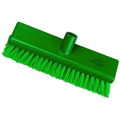 Picture of FLAT SWEEPING BROOM MEDIUM 300MM GREEN