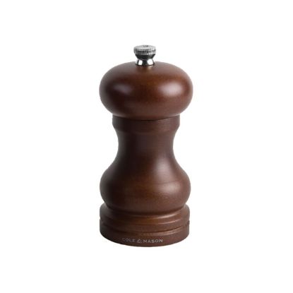 Picture of COLE & MASON PRECISION FOREST CAPSTAN DARK WOOD SALT MILL 120mm (SINGLE)