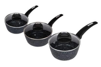 Picture of MARBLESTONE FORGED 3 PIECE PAN SET