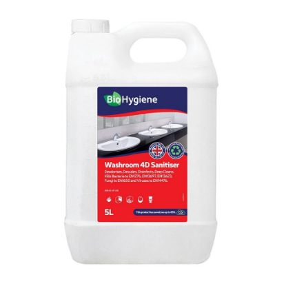 Picture of BIO HYGIENE WASHROOM 4D SANITISER 5L (SINGLE)