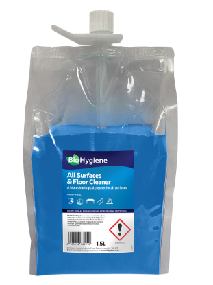 Picture of BIO HYGIENE DOSING POUCH FOR ALL SURFACE AND FLOOR CLEANER 1.5L (CASE OF 2)
