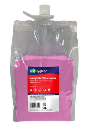 Picture of BIO HYGIENE DOSING POUCH FOR COMPLETE WASHROOM CLEANER 1.5LTR (2)
