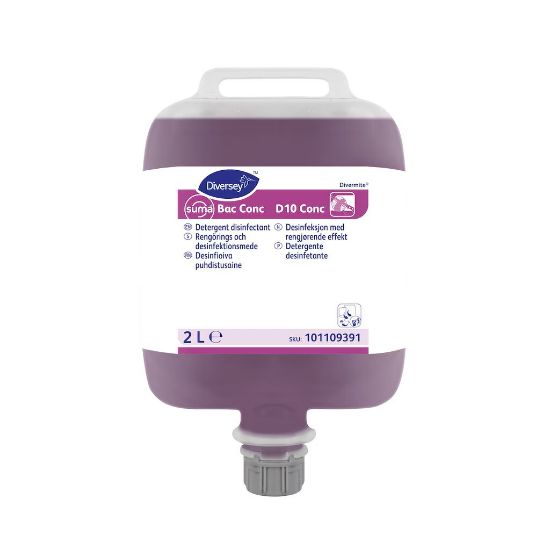 Picture of SUMA BAC CONC D10 2LTR (CASE OF 2)  **DG**