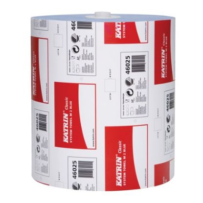 Picture of Katrin System Blue Towel M2 565 Sheets 2ply (Case of 6) *p