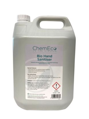 Picture of CHEMECO BIO HAND SANITISER 5LTR (2) *P