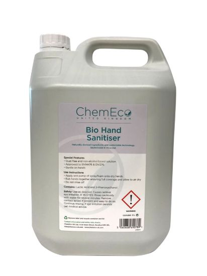 Picture of CHEMECO BIO HAND SANITISER 5LTR (2) *P