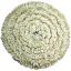 Picture of Jangro Carpet Cleaning Bonnet Mop 17" White (Pack Of 2)