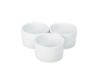 Picture of Genware Porcelain Contemporary Smooth Ramekin 8cm 4.6oz White (6)