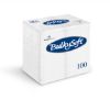 Picture of Napkin Dinner 40cm X 40cm White 3 Ply 4 Fold (Pack Of 100)