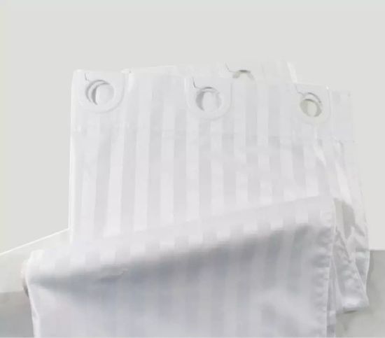 Picture of Shower Curtain White 180 X 180cm Including Rings