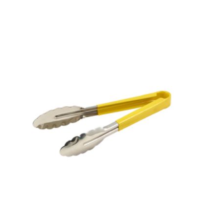 Picture of Genware Colour Coded S/St. Tong 23cm Yellow