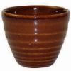 Picture of Churchill Bit On The Side Ripple Dip Pot 2oz Cinnamon (Case Of 12)