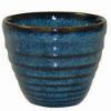 Picture of Churchill  Bit On The Side Ripple Dip Pot 4oz Sapphire (Case Of 12)