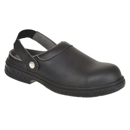 Picture of Steelite Safety Clog - Black Size 6