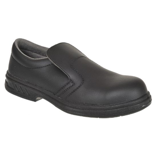 Picture of Steelite Slip On Safety Shoe - Black Size 6