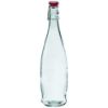 Picture of Borgonovo Water Bottle Glass With Red Lid 35oz (Single)
