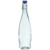 Picture of Table Water Bottle Glass With Blue Lid 35oz (Single)