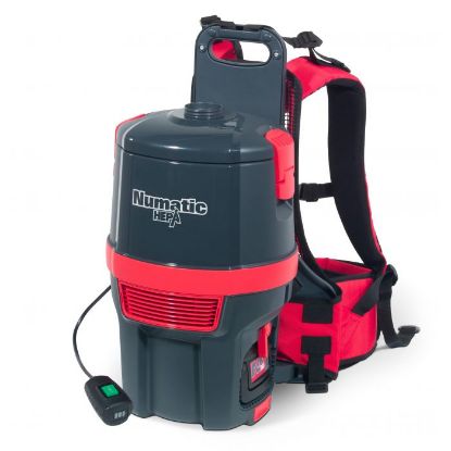 Picture of Numatic Rsb150NX Rucksack Vacuum With 2 Batteries And 1 Charger