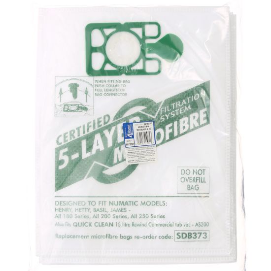 Picture of Tub Vacuum Microfibre Bags Hepa (10)