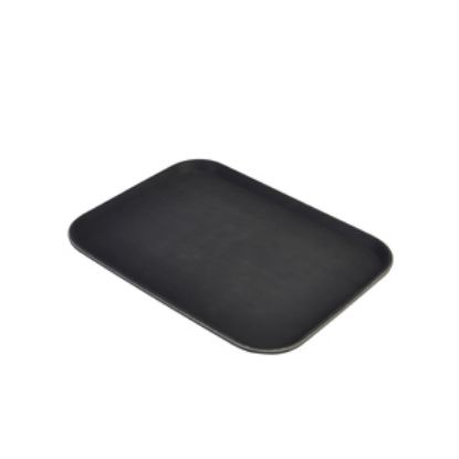 Picture of Gengrip 14" X 18" Rect. Non-Slip Tray Black