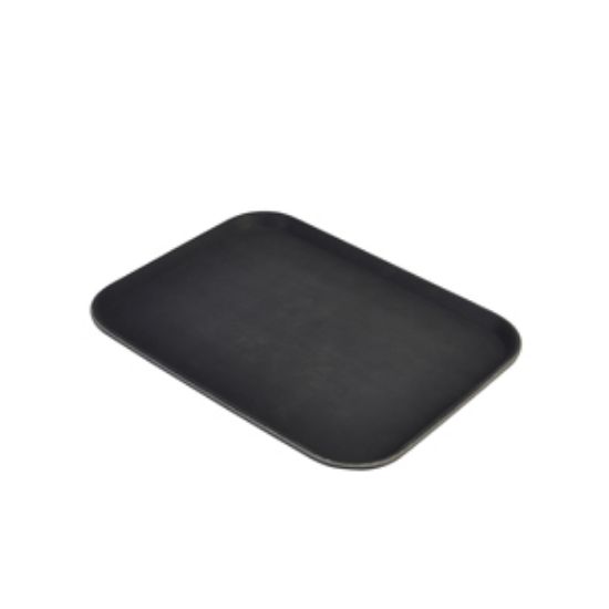 Picture of Gengrip 14" X 18" Rect. Non-Slip Tray Black