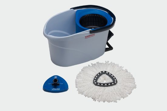 Picture of Vileda Ultraspin Starter Kit (Does Not Include Mop Handle) Blue