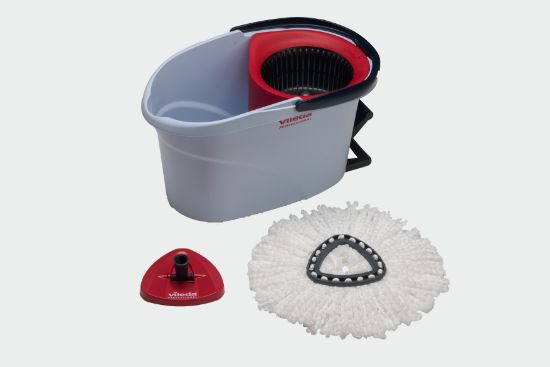 Picture of Vileda Ultraspin Starter Kit (Does Not Include Mop Handle) Red