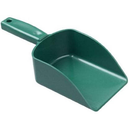 Picture of Jangro Plastic Hand Scoop 24cm Green