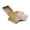 Picture of E-Flute Paper Burger Box 120x120x102mm Brown (100)