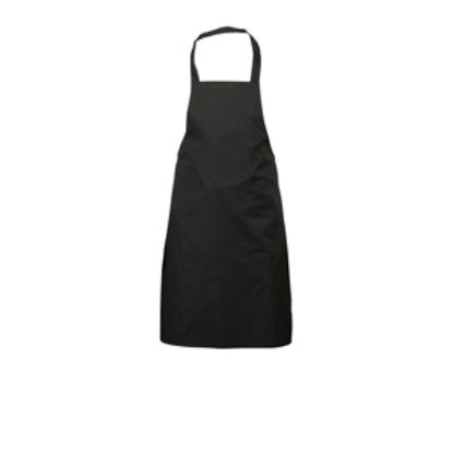 Picture of Black Bib Apron 70cm X 90cm