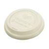 Picture of Vegware Cpla Hot Cup Lid White 79mm To Fit 8oz Cup 79 Series (Pack Of 50)