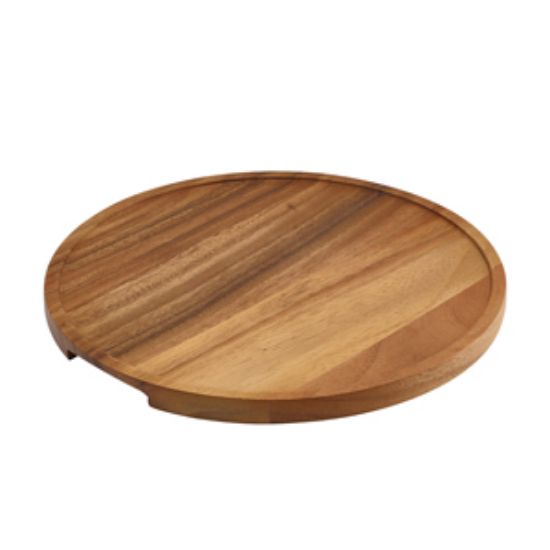 Picture of Genware Acacia Wood Pizza Board 33cm