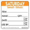 Picture of Pan Label By Roll Saturday Stripe Orange (500)