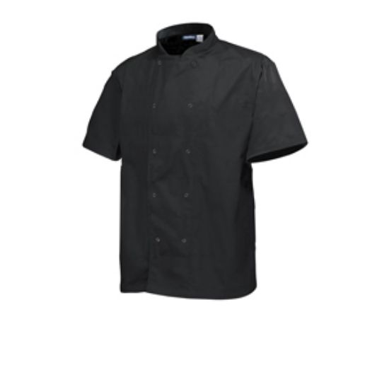 Picture of Basic Stud Jacket (Short Sleeve) Black L Size