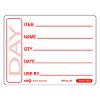 Picture of Prepared Food Label 2" Red (500)