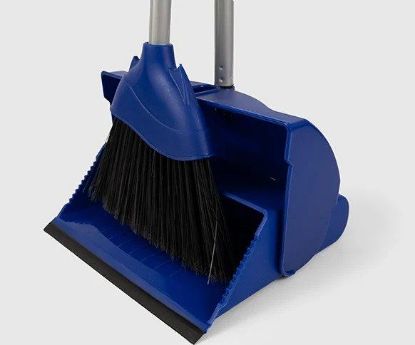 Picture of Angle Lobby Dustpan And Brush Set Blue *p