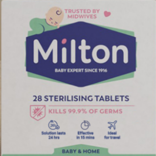 Picture of Milton Sterilising Tablets (Pack of 28)