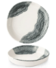 Picture of Churchill Organic Walled Tide Bowl Black 23cm  (Case Of 12)