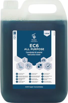 Picture of Ec6 All Purpose Interior Hard Surface Cleaner 5ltr (Case of 2)
