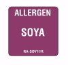Picture of Soya Square Food Allergen Label 1" (Case Of 500)