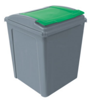 Picture of Robert Scott 50ltr Eco Waste Recycling Bin Green