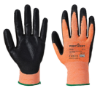 Picture of Nitrile Foam Glove Cut B13 Amber/Black Size 10/XL