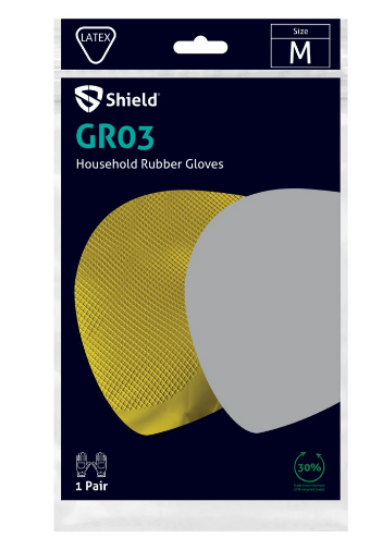Picture of Household Gloves Yellow Large (12)