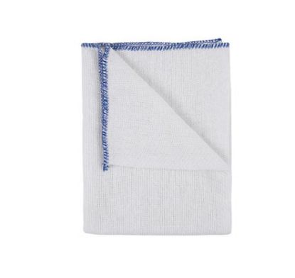 Picture of SmartChoice Dishcloth with Blue Edge 12 x 14"  (Pack of 10)