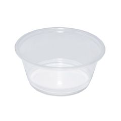 Clear Plastic Souffle Cup 3.25oz 
