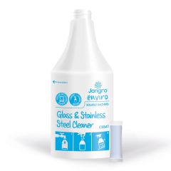 Jangro Enviro Glass Cleaner Sachet Trigger Bottle