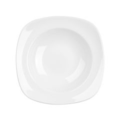 Churchill White X Squared Pasta Plate 21oz/519ml (12)